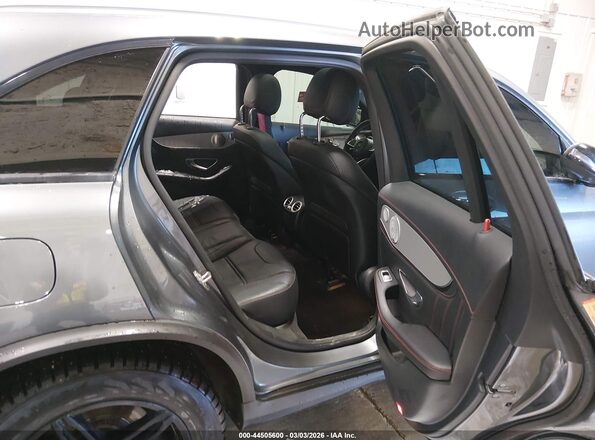 WDC0G6EB4JV025586 2018 MERCEDES-BENZ AMG GLC 43 Gray Widok naklejki z numerem VIN