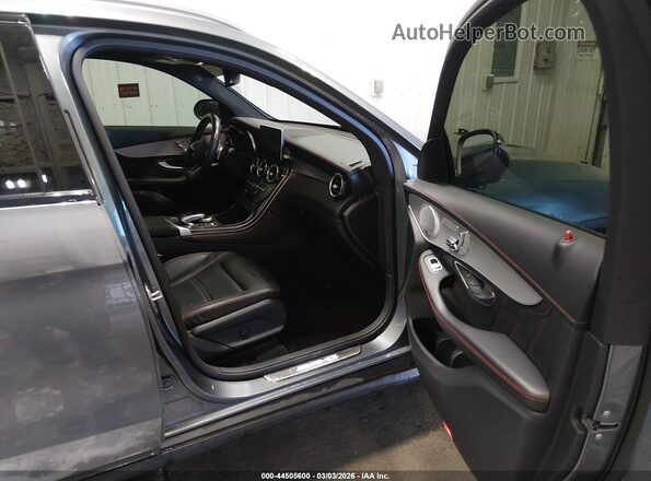 WDC0G6EB4JV025586 2018 MERCEDES-BENZ AMG GLC 43 Gray Widok wnętrza z przodu