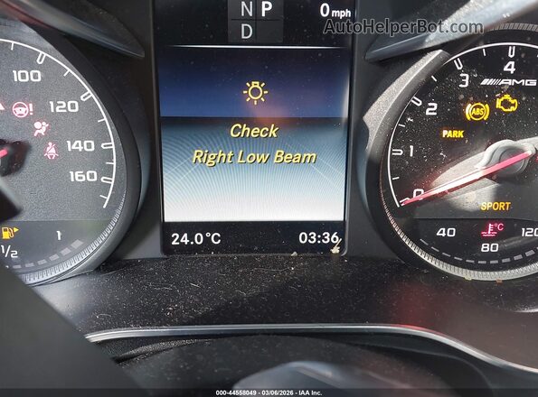WDC0G6EB6JF388904 2018 MERCEDES-BENZ AMG GLC 43 Черный 