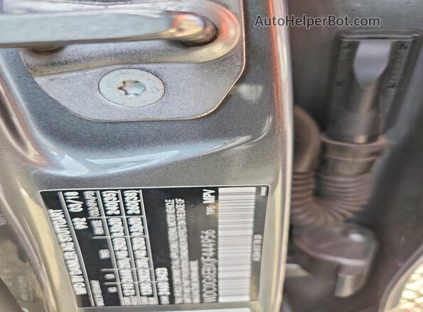 WDC0G6EBXJF444956 2018 MERCEDES-BENZ GLC-CLASS Угольный Вид наклейки с VIN-кодом