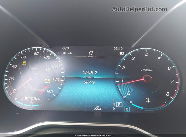 WDC0G8EB8LF702633 2020 MERCEDES-BENZ GLC 300 Black Vista de los asientos traseros