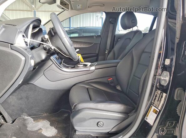 WDC0J4KB1HF276807 2017 MERCEDES-BENZ GLC-CLASS Black Widok wnętrza z przodu