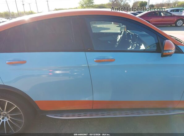 WDC0J4KB1KF516543 2019 MERCEDES-BENZ GLC 300 COUPE Light Blue Widok zestawu wskaźników