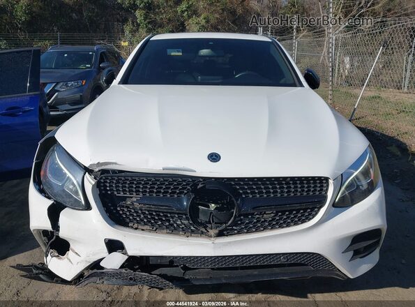 WDC0J4KB4KF588689 2019 MERCEDES-BENZ GLC 300 COUPE White Widok z przodu