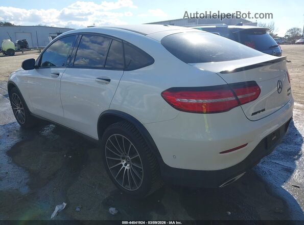 WDC0J4KB4KF588689 2019 MERCEDES-BENZ GLC 300 COUPE White Tył lewy