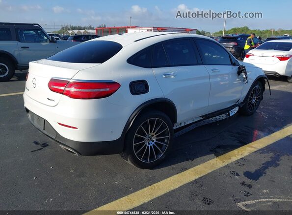 WDC0J4KB4KF661401 2019 MERCEDES-BENZ GLC 300 COUPE White Trasero derecho