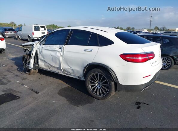 WDC0J4KB4KF661401 2019 MERCEDES-BENZ GLC 300 COUPE White Trasero izquierdo