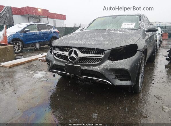 WDC0J4KB5KF567964 2019 MERCEDES-BENZ GLC 300 COUPE Gray Widok z przodu