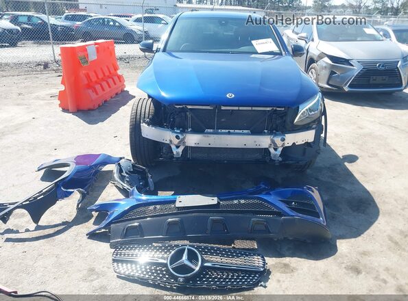 WDC0J4KB6JF356934 2018 MERCEDES-BENZ GLC 300 COUPE Blue Rear interior view