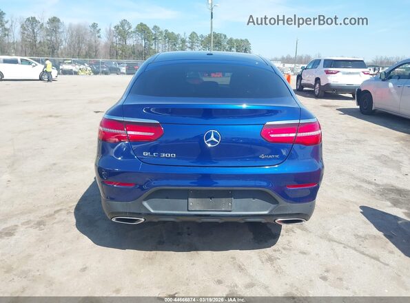 WDC0J4KB6JF356934 2018 MERCEDES-BENZ GLC 300 COUPE Blue 