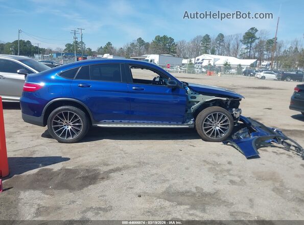 WDC0J4KB6JF356934 2018 MERCEDES-BENZ GLC 300 COUPE Blue 360 interior view