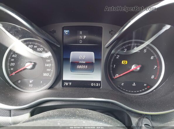 WDC0J4KB6KF667362 2019 MERCEDES-BENZ GLC 300 COUPE White Widok tylnych siedzeń