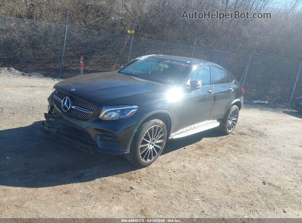 WDC0J4KB7HF243360 2017 MERCEDES-BENZ GLC 300 COUPE Black წინა მარცხენა ხედი სამი მეოთხედიდან