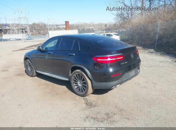 WDC0J4KB7HF243360 2017 MERCEDES-BENZ GLC 300 COUPE Black უკანა მარცხენა
