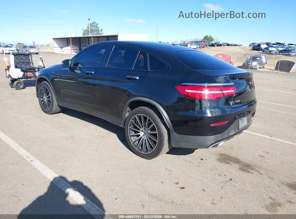 WDC0J4KB7JF300937 2018 MERCEDES-BENZ GLC 300 COUPE Черный Задняя левая четверть