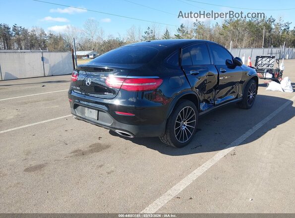 WDC0J4KB7JF300937 2018 MERCEDES-BENZ GLC 300 COUPE Черный Задняя правая четверть
