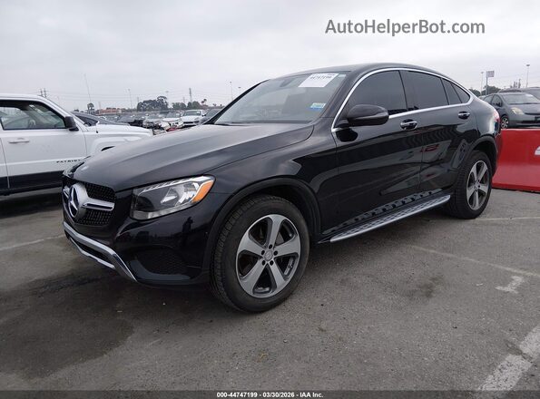 WDC0J4KB9HF160934 2017 MERCEDES-BENZ GLC 300 COUPE Black Przód lewy
