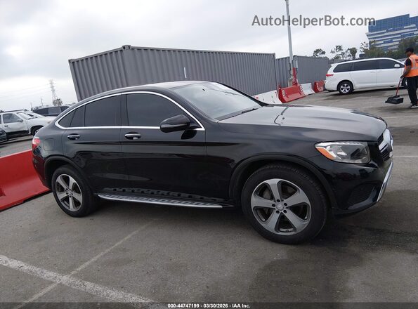 WDC0J4KB9HF160934 2017 MERCEDES-BENZ GLC 300 COUPE Black Widok wnętrza z tyłu