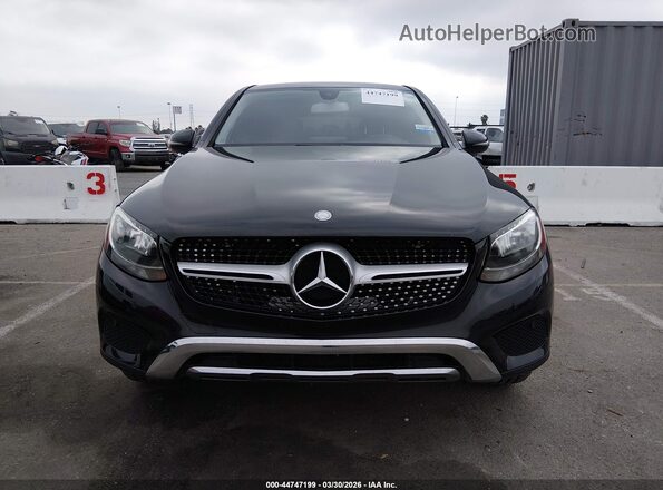 WDC0J4KB9HF160934 2017 MERCEDES-BENZ GLC 300 COUPE Black Widok zestawu wskaźników