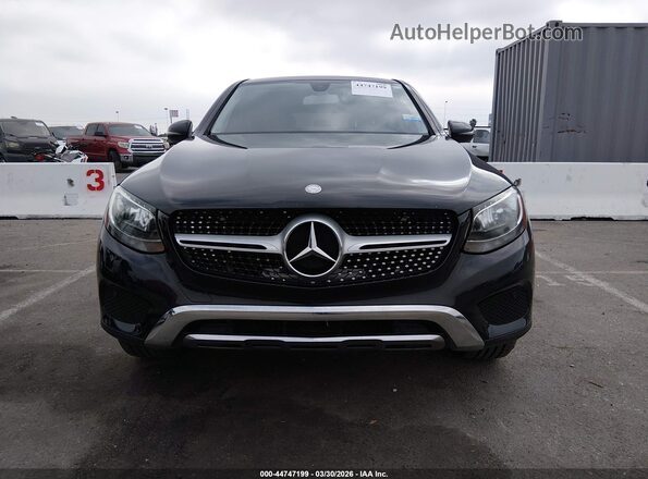 WDC0J4KB9HF160934 2017 MERCEDES-BENZ GLC 300 COUPE Black Widok z przodu
