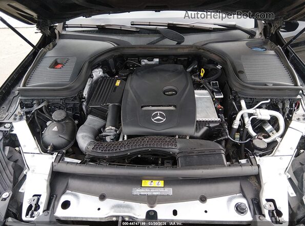WDC0J4KB9HF160934 2017 MERCEDES-BENZ GLC 300 COUPE Black Widok z tyłu
