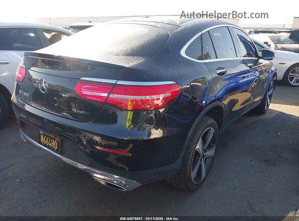 WDC0J4KB9JF402207 2018 MERCEDES-BENZ GLC 300 COUPE Black Rear right
