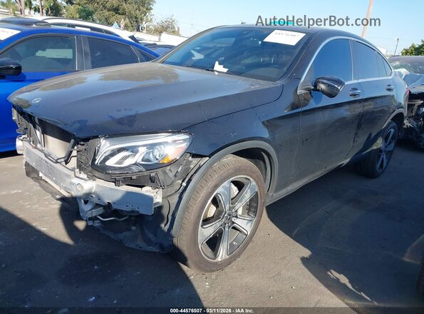 WDC0J4KB9JF402207 2018 MERCEDES-BENZ GLC 300 COUPE Black Front left
