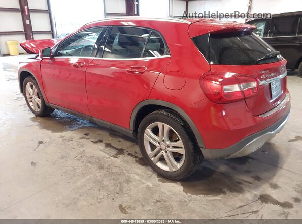 WDCTG4EB0JJ367237 2018 MERCEDES-BENZ GLA 250 Red Trasero izquierdo
