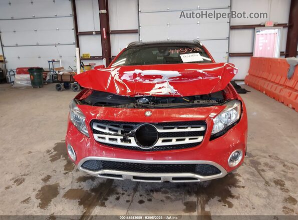 WDCTG4EB0JJ367237 2018 MERCEDES-BENZ GLA 250 Red Vista interior trasera