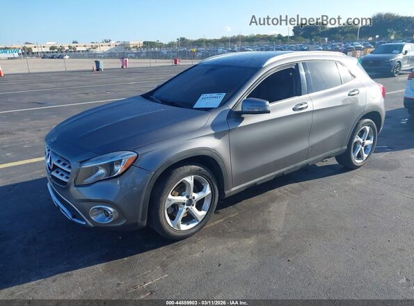 WDCTG4EB0JJ384250 2018 MERCEDES-BENZ GLA 250 Gray Передня ліва чверть