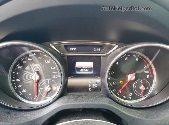WDCTG4EB0JJ480542 2018 MERCEDES-BENZ GLA White Vista del cuadro de instrumentos