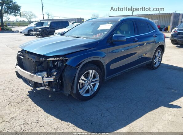 WDCTG4EB1KJ610619 2019 MERCEDES-BENZ GLA 250 Blue Przód lewy
