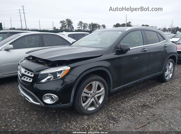 WDCTG4EB1KU011086 2019 MERCEDES-BENZ GLA 250 Black Передня ліва чверть