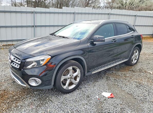WDCTG4EB4JJ383408 2018 MERCEDES-BENZ GLA-CLASS Black Tył lewy