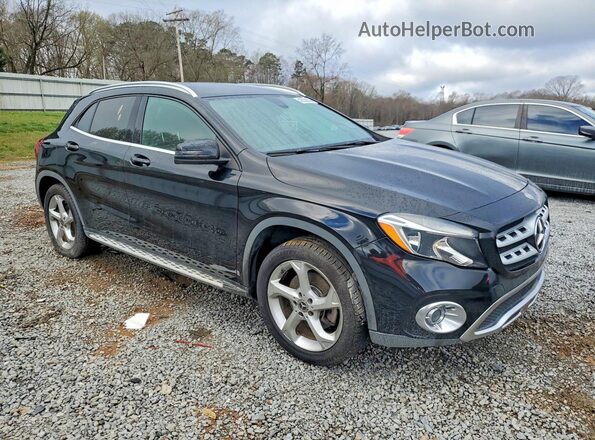 WDCTG4EB4JJ383408 2018 MERCEDES-BENZ GLA-CLASS Black Widok z przodu