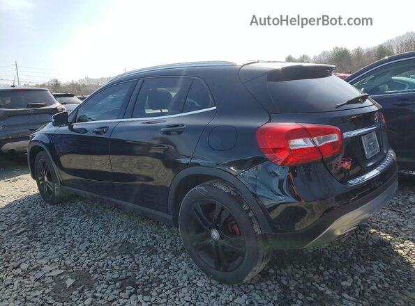 WDCTG4EB6HJ325049 2017 MERCEDES-BENZ GLA Черный Задняя левая четверть