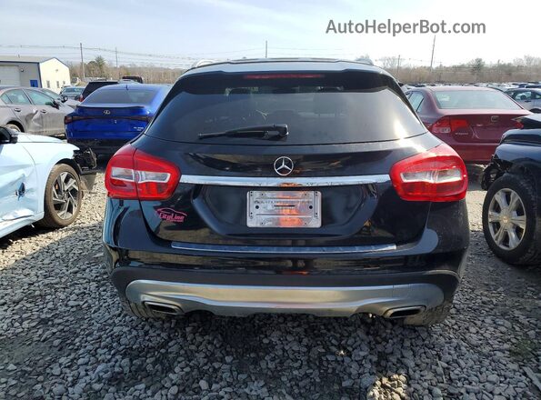 WDCTG4EB6HJ325049 2017 MERCEDES-BENZ GLA Черный Вид сзади