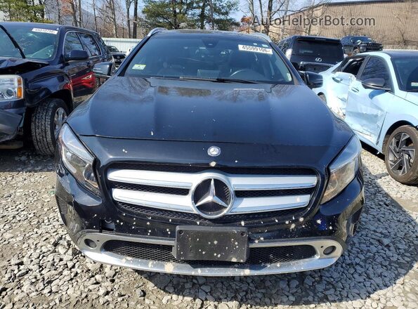 WDCTG4EB6HJ325049 2017 MERCEDES-BENZ GLA Черный Вид спереди