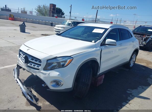 WDCTG4EB7LJ650219 2020 MERCEDES-BENZ GLA 250 Белый Передняя левая четверть