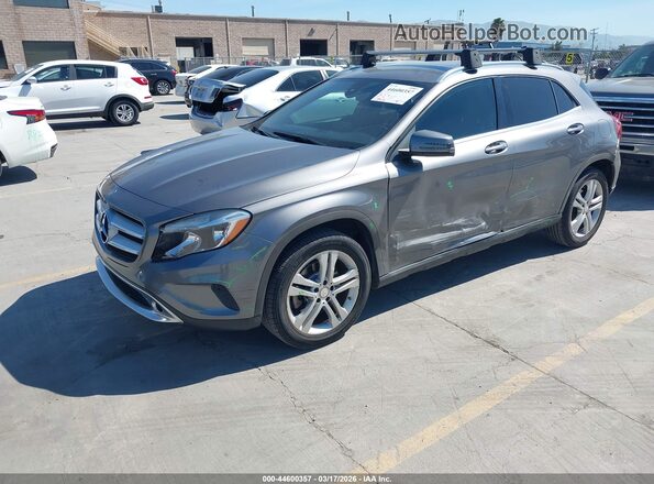 WDCTG4EB9GJ220617 2016 MERCEDES-BENZ GLA 250 Серебряный Передняя левая четверть