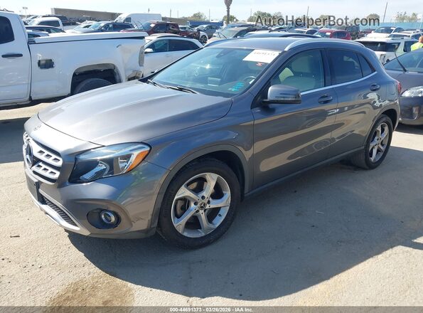 WDCTG4EB9KJ542912 2019 MERCEDES-BENZ GLA 250 Gray Առջևի ձախ երեք քառորդ տեսարան