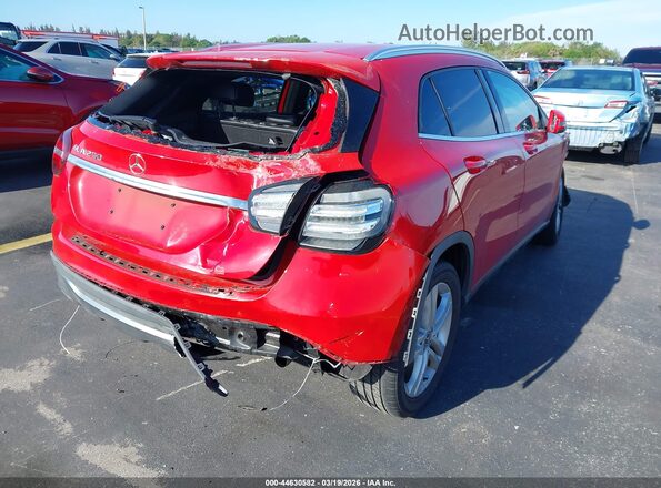 WDCTG4EBXKJ553949 2019 MERCEDES-BENZ GLA 250 Red Front view