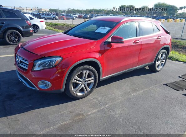 WDCTG4EBXKJ553949 2019 MERCEDES-BENZ GLA 250 Red Front left