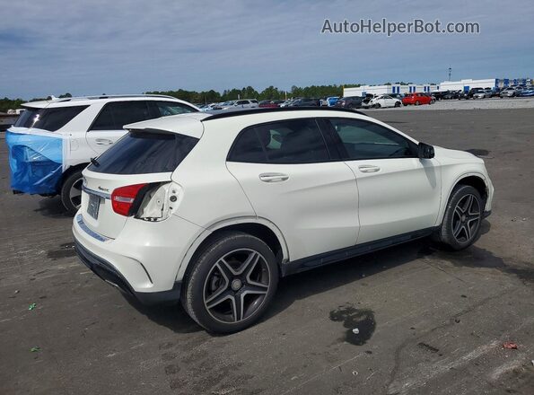 WDCTG4GB4HJ325841 2017 MERCEDES-BENZ GLA Белый Задняя правая четверть