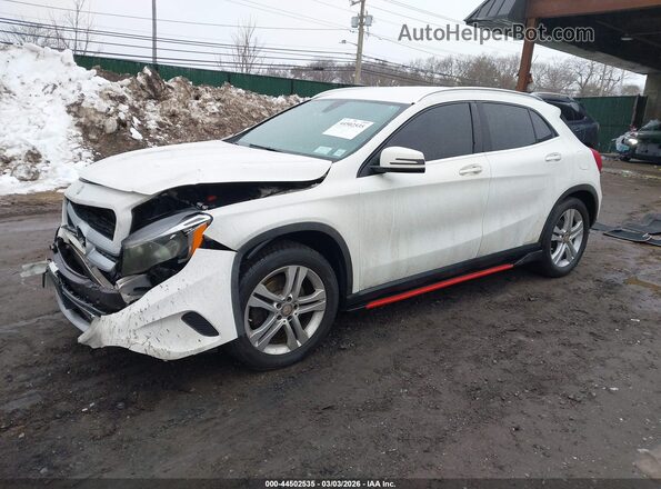 WDCTG4GB4HJ333387 2017 MERCEDES-BENZ GLA 250 Белый Передняя левая четверть