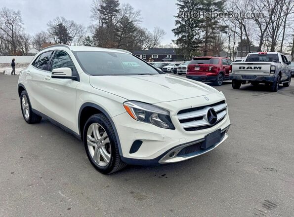 WDCTG4GB4HJ343661 2017 MERCEDES-BENZ GLA-CLASS White წინა ხედი