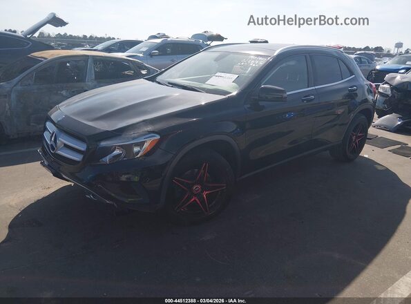 WDCTG4GB5GJ262196 2016 MERCEDES-BENZ GLA 250 Black Vista tres cuartos delantera izquierda