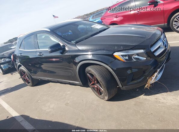 WDCTG4GB5GJ262196 2016 MERCEDES-BENZ GLA 250 Black Vista interior trasera