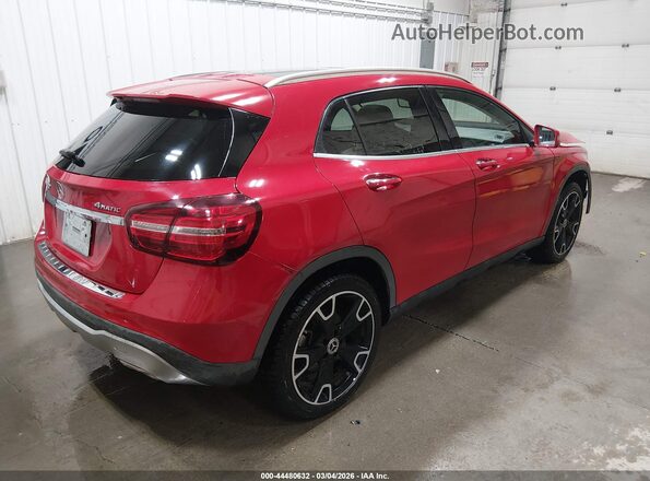 WDCTG4GB8KU019554 2019 MERCEDES-BENZ GLA 250 Red Rear right