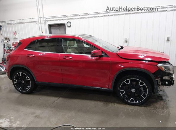 WDCTG4GB8KU019554 2019 MERCEDES-BENZ GLA 250 Red 360 interior view